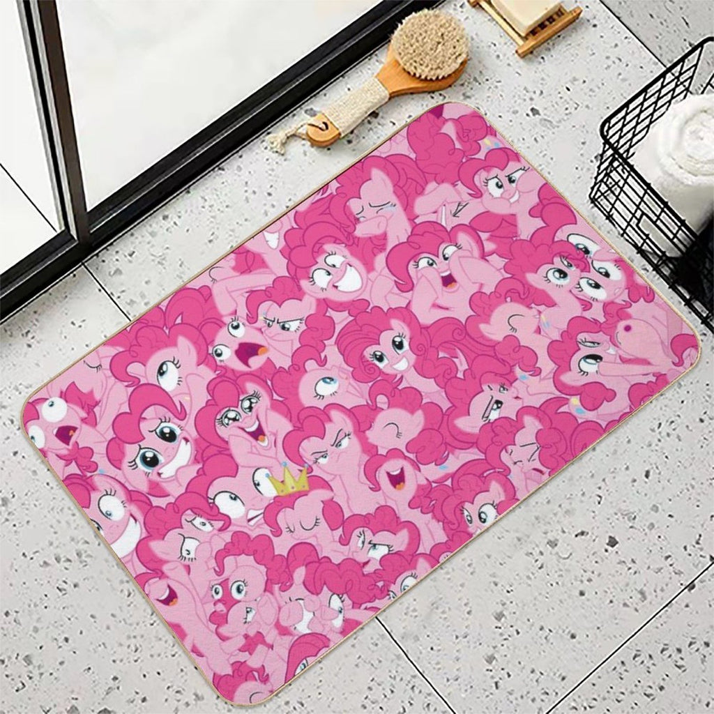 Pinkie Pie Mess  Slip-Resistant Bath Mat