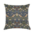 William Morris Strawberry Thief Pattern Soft Warmth Comfort Throw Pillow