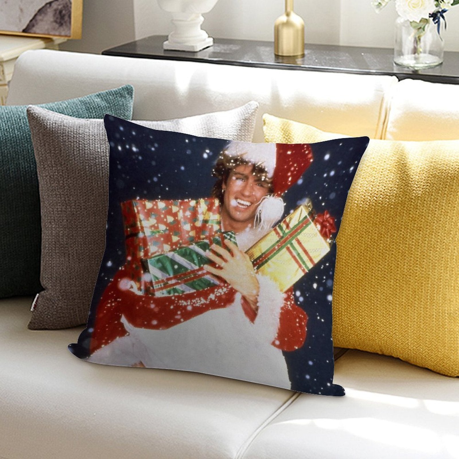 Last Christmas Soft Multiple Sizes Throw Pillow