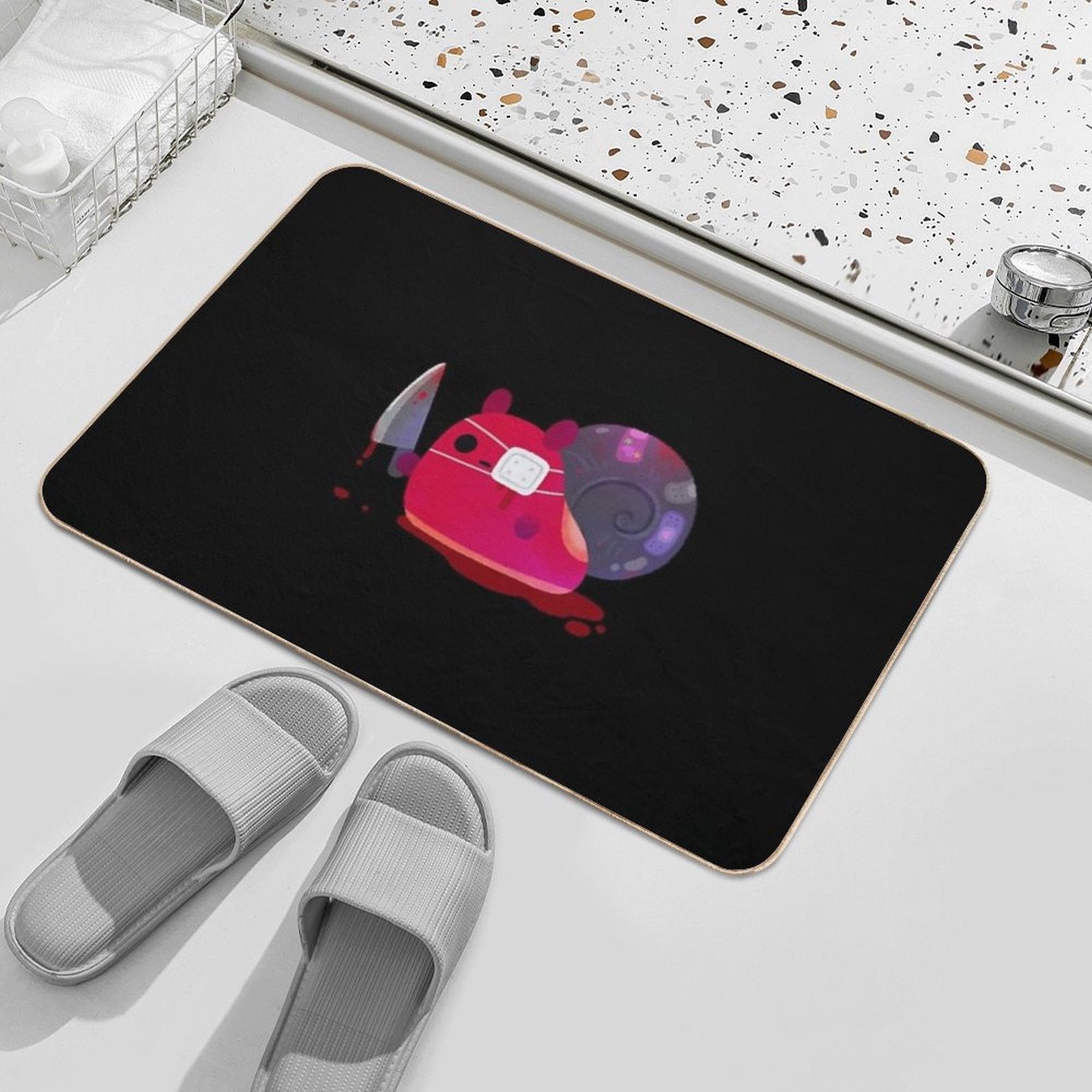 Super Cute Snail  Multi-Purpose Bath Mat