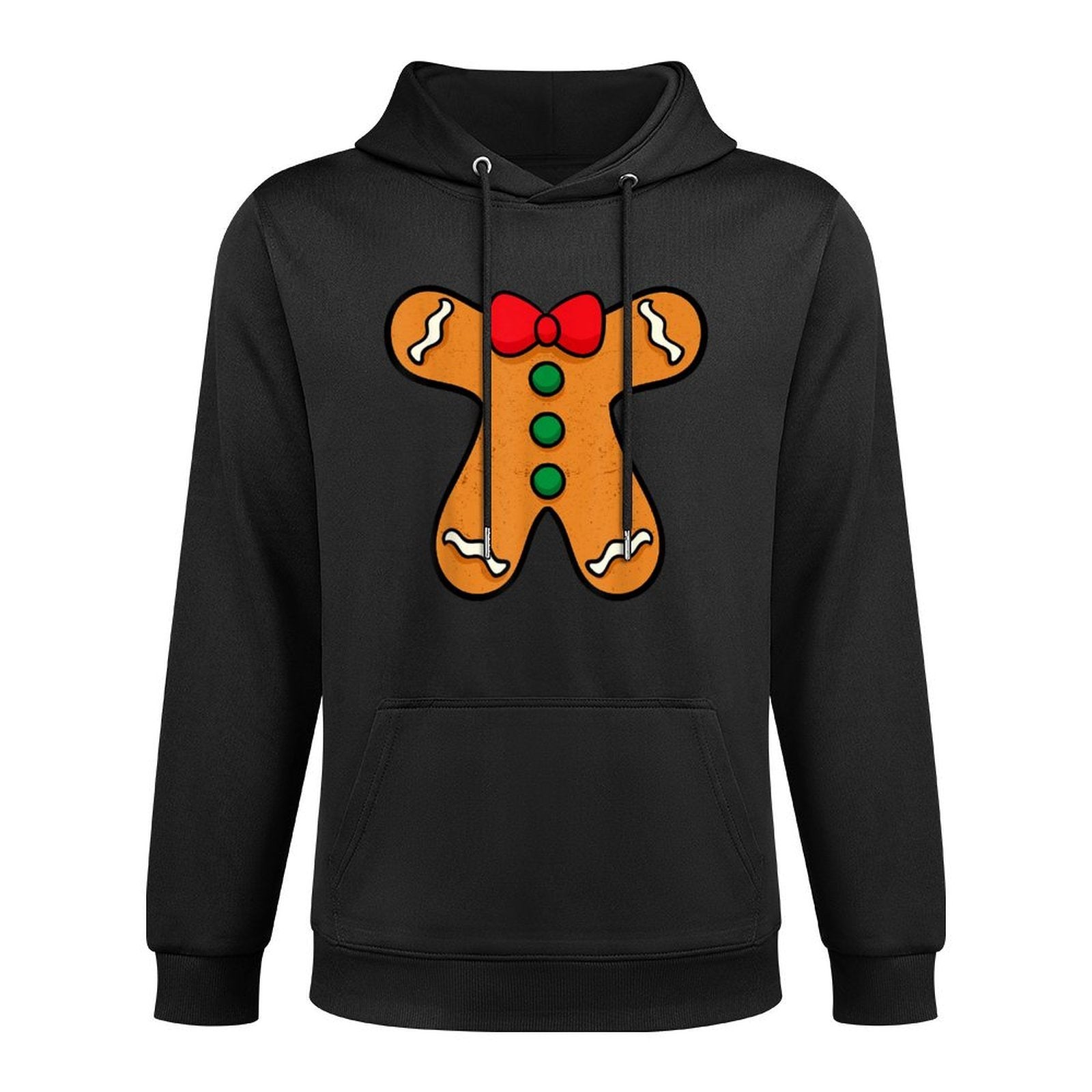 Gingerbread Man Body Costume for Halloween Or Christmas Unisex Design Hoodie