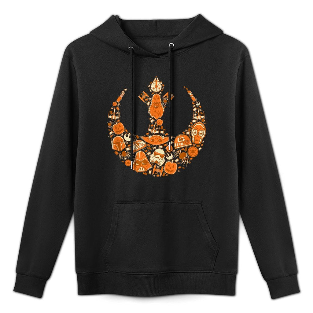 Star Wars Rebel Alliance Pumpkins Halloween Adjustable Hood Hoodie