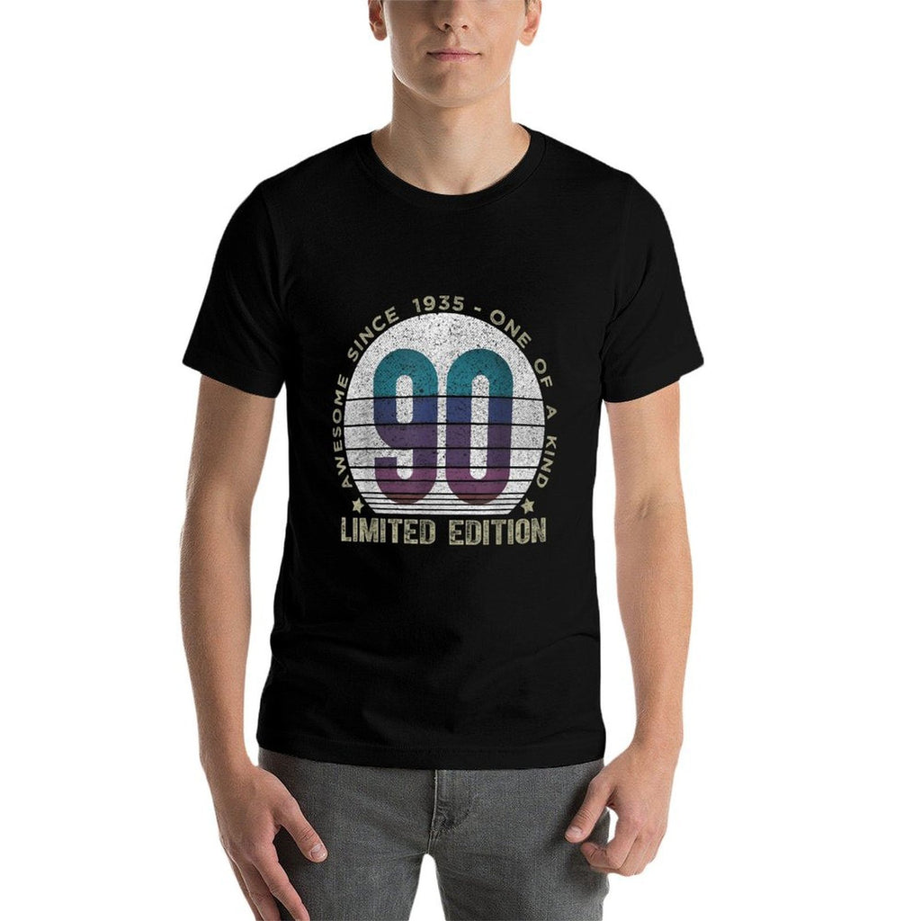 90 Year Old Gifts Vintage 1935 Limited Edition 90th Birthday  Eco-friendly Material T-Shirt