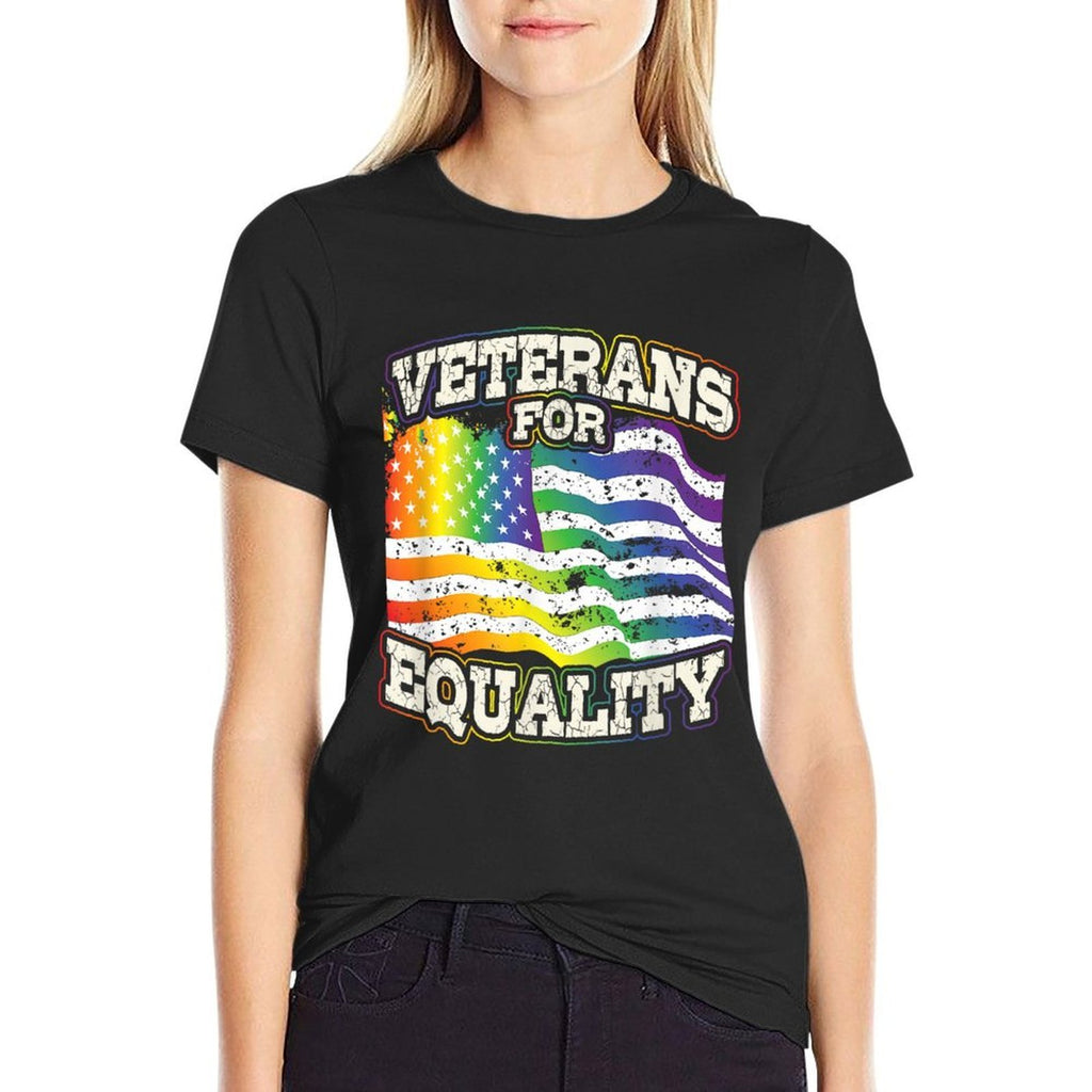 Veterans For Equality For Military Veterans Supporting LGBT  Stretchy T-Shirt