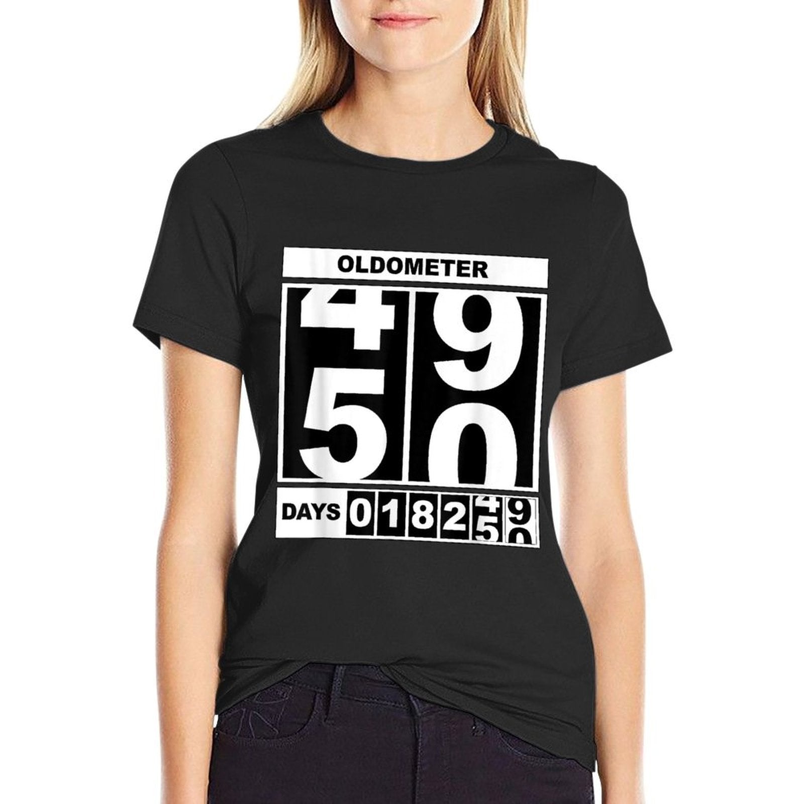 50th Birthday Oldometer  Classic T-Shirt