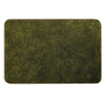 Olive Green Velvet  Texture  Long-Lasting Bath Mat