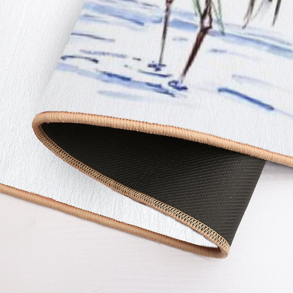 Sandhill Crane Durable Bath Mat