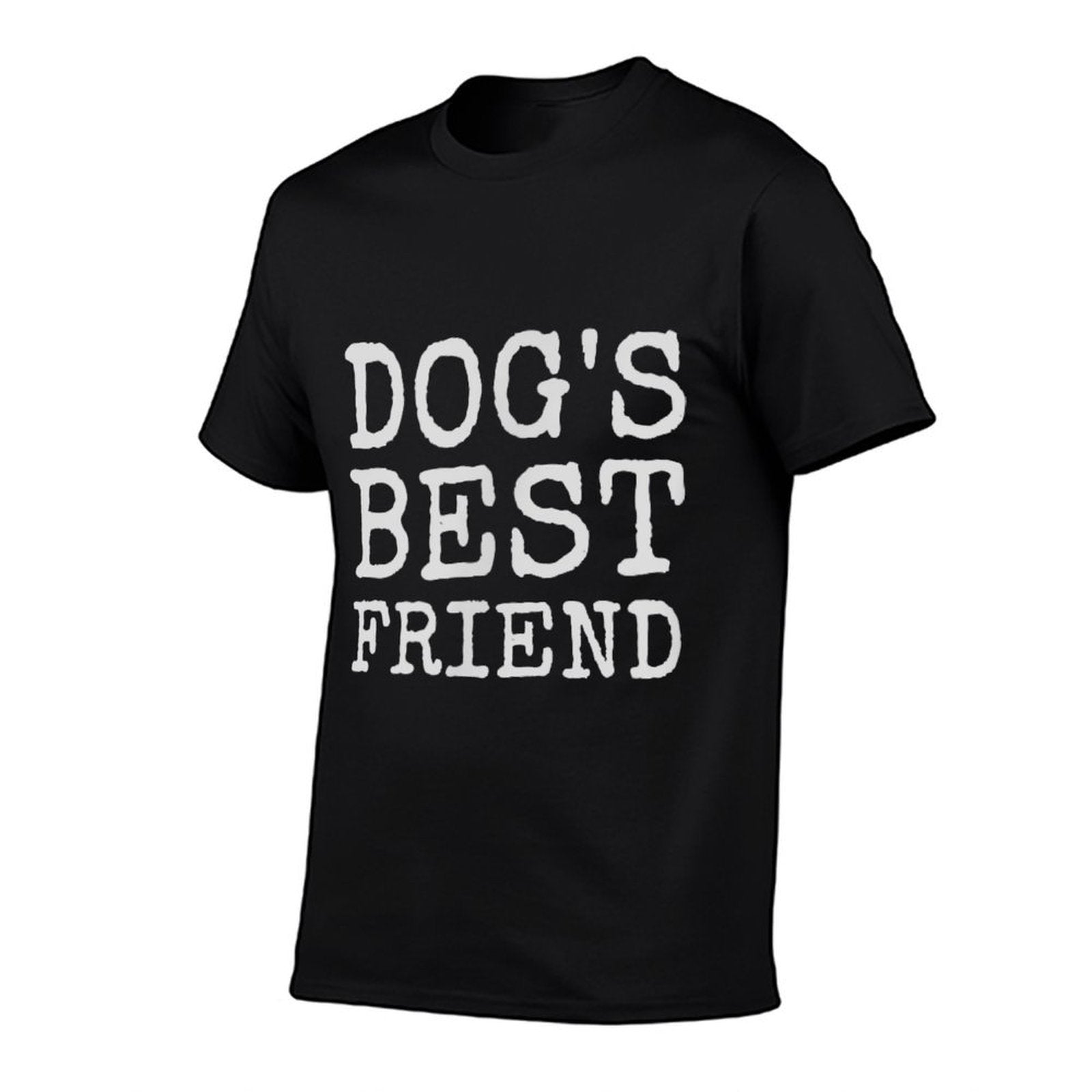 Dogs Best Friend Dog Lover for Humans  Eco-friendly Material T-Shirt