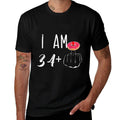 I Am 34 Plus 1 Middle Finger Donut For A 35th Birthday  Lightweight T-Shirt