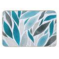 Abstract Leaf  Non-Slip Bath Mat