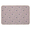 The Bedlington Terrier Dog  Non-Slip Bath Mat