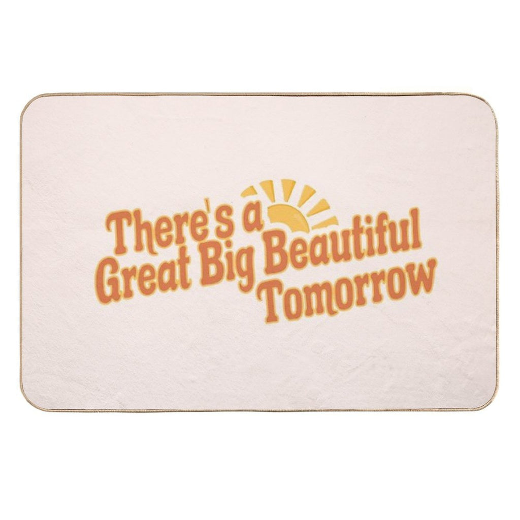 Great Big Beautiful Tomorrow 3  Easy To Clean Bath Mat