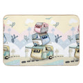 Vintage Caravans  Absorbent Bath Mat