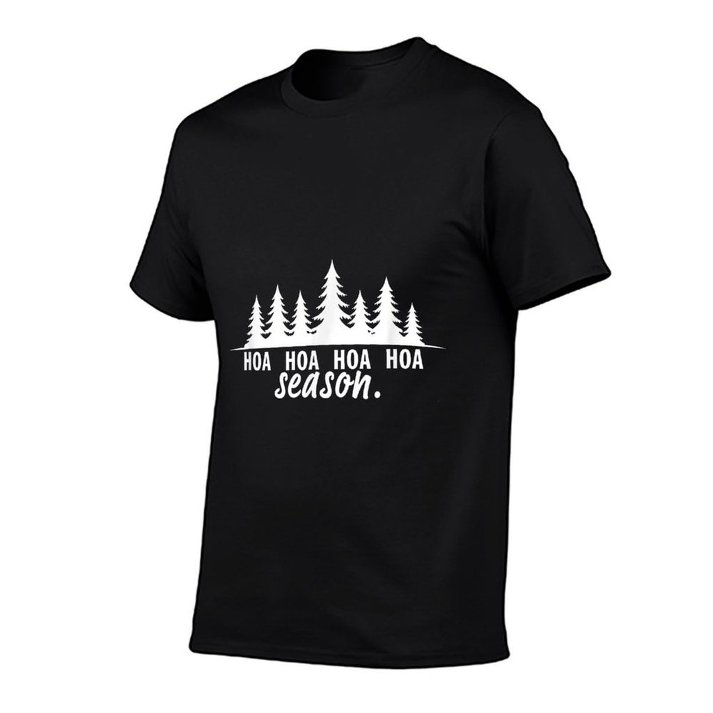 Hoa Hoa Hoa Hoa Hoa Winter Season Twilight Lover Pine Forest  Trendy Pattern T-Shirt
