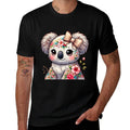 Floral Koala Flower Graphic  Graphic-printed T-Shirt