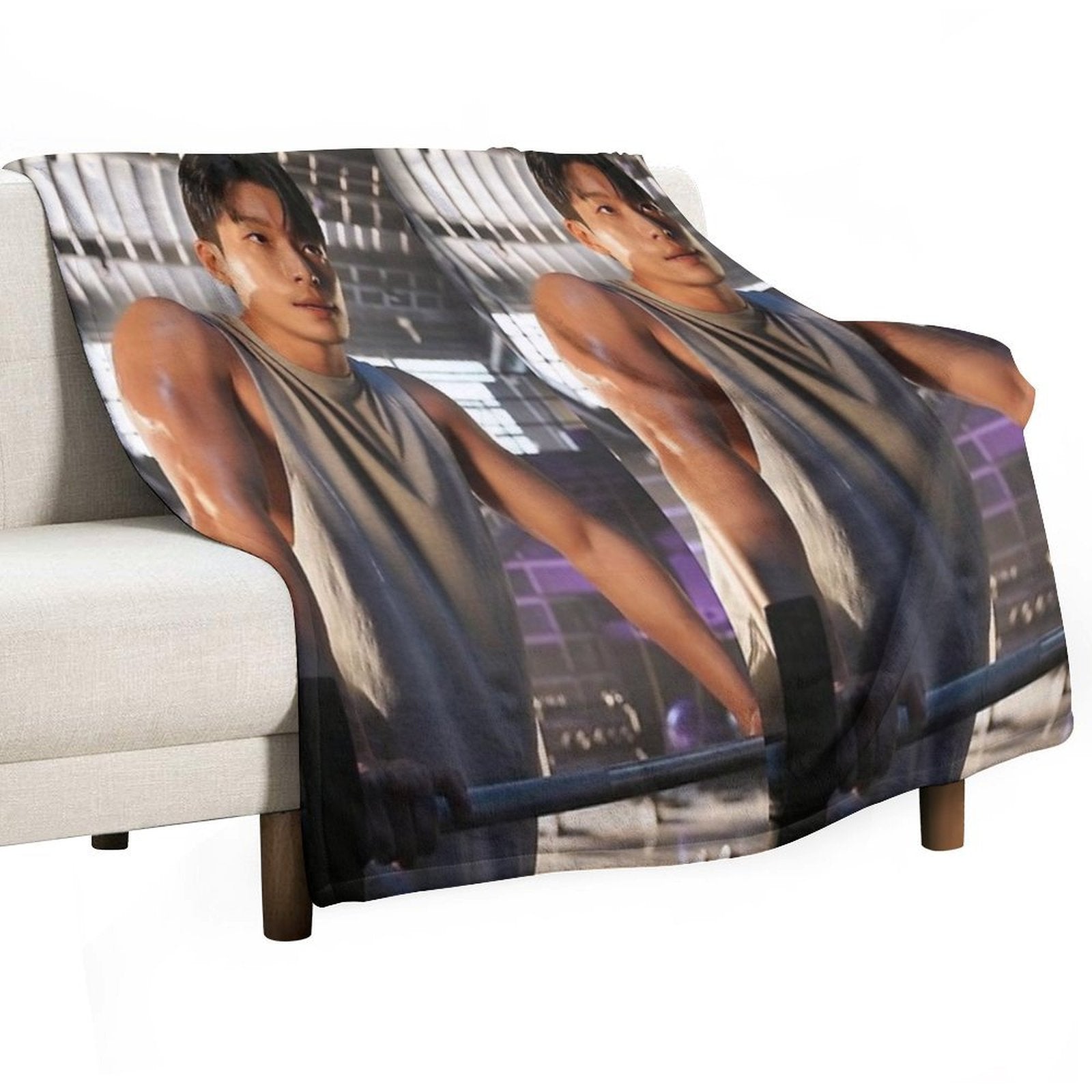 Wi Ha Joon Wrinkle-free Throw Blanket