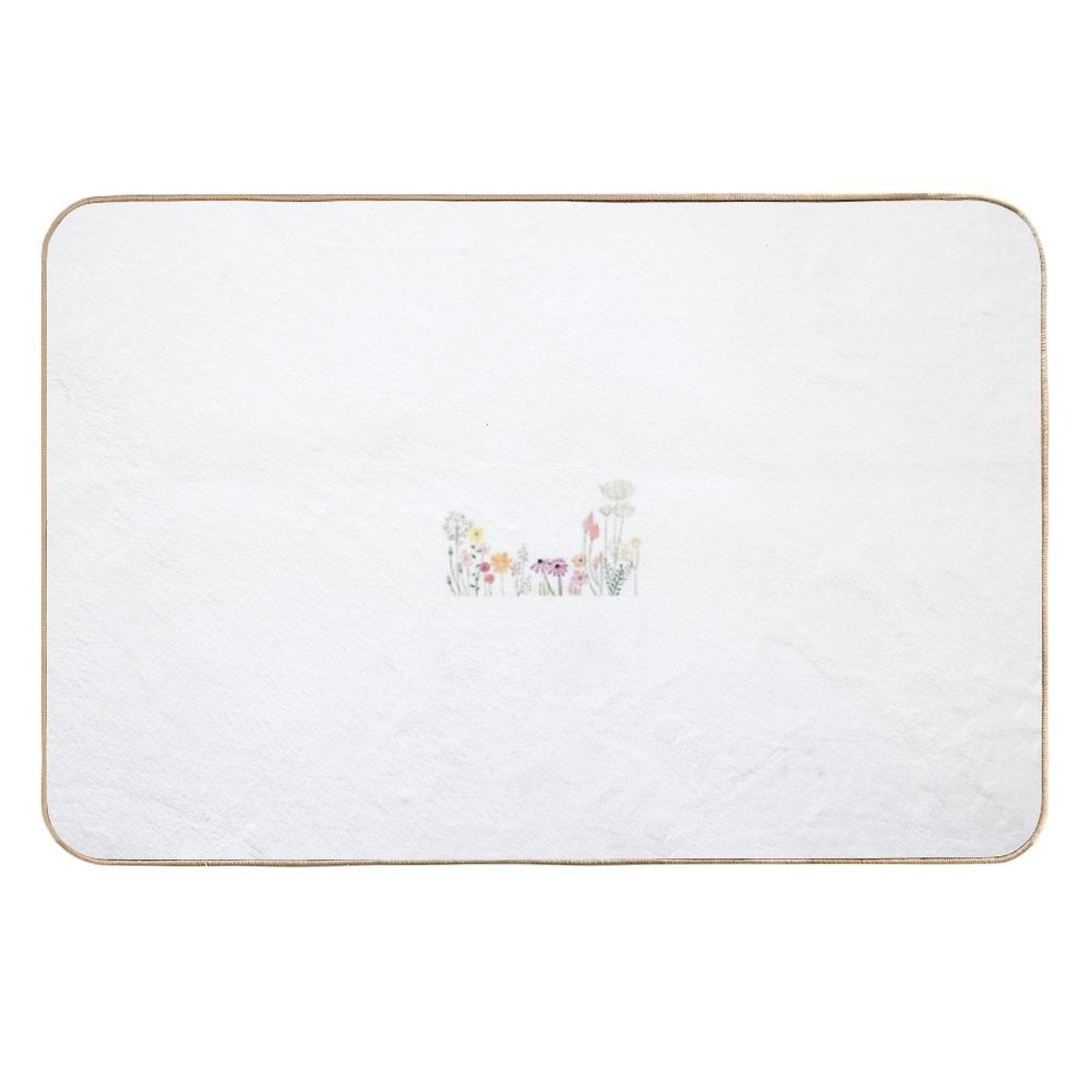 Wildflowers  Stain-Proof Bath Mat