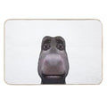 Donkey Stares Into Your Soul  Absorbent Bath Mat