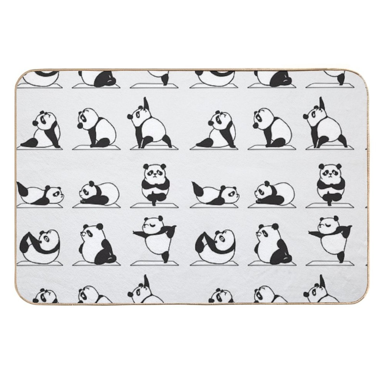 Panda Yoga  Odorless Bath Mat