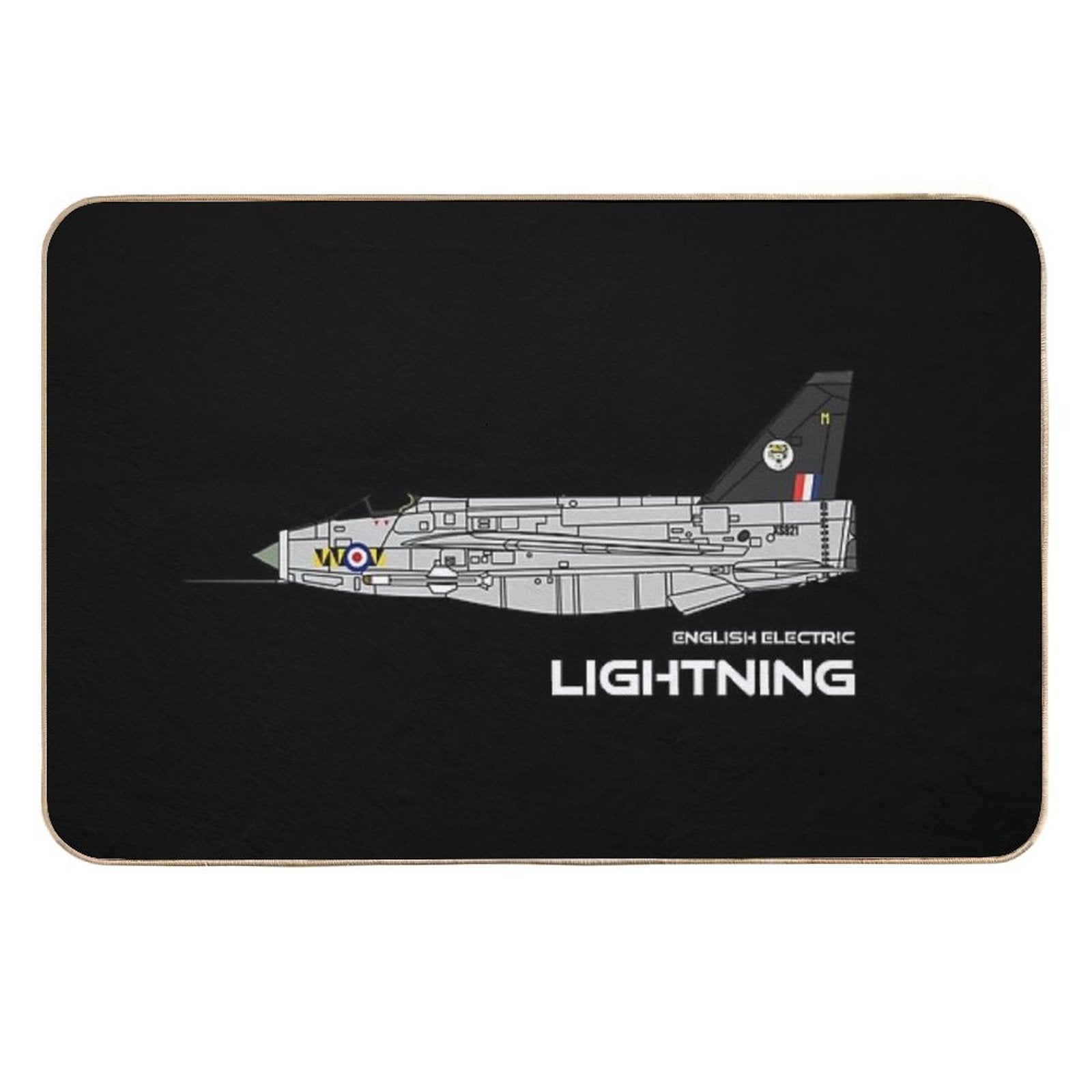 English Electric Lightning (74 Sqd RAF)  Multi-Purpose Bath Mat