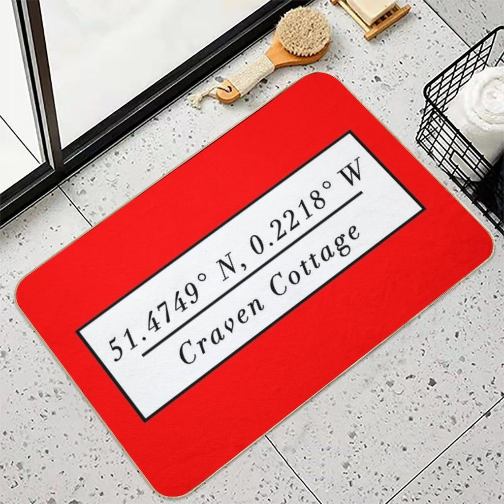 Craven Cottage  Dirt-Trapping Bath Mat