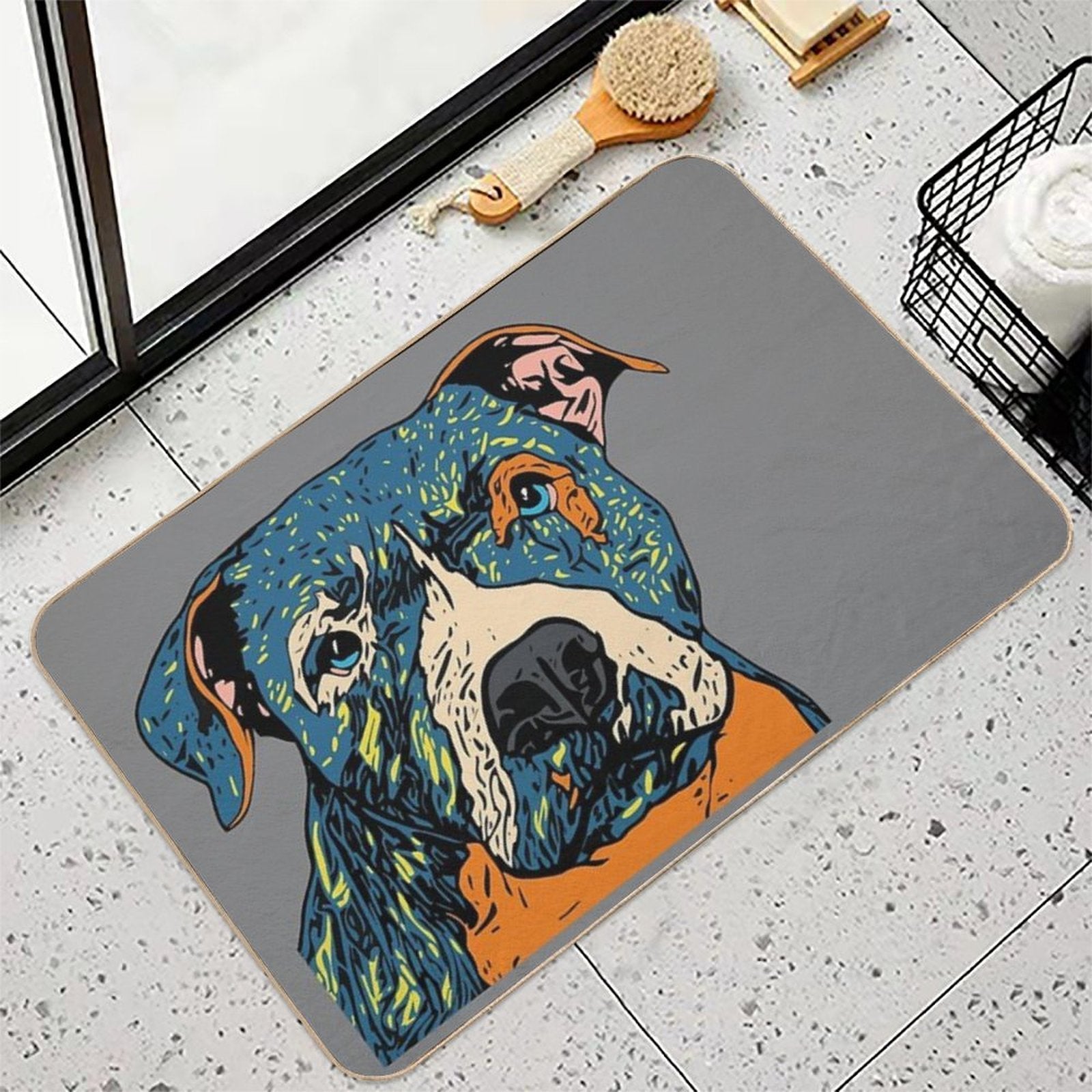 BlueStaff  Anti-Trip Bath Mat