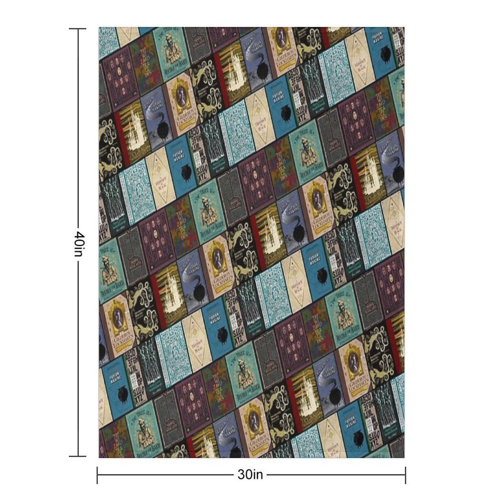 Wizarding Books Anti-pilling Throw Blanket