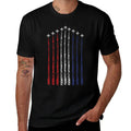 American USA Fighter Jet Con Trail  Versatile T-Shirt