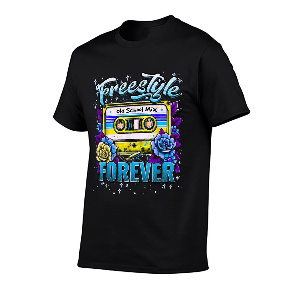 Freestyle Dance Music Retro 80s Cassette Perfect Concert  Quick-drying T-Shirt