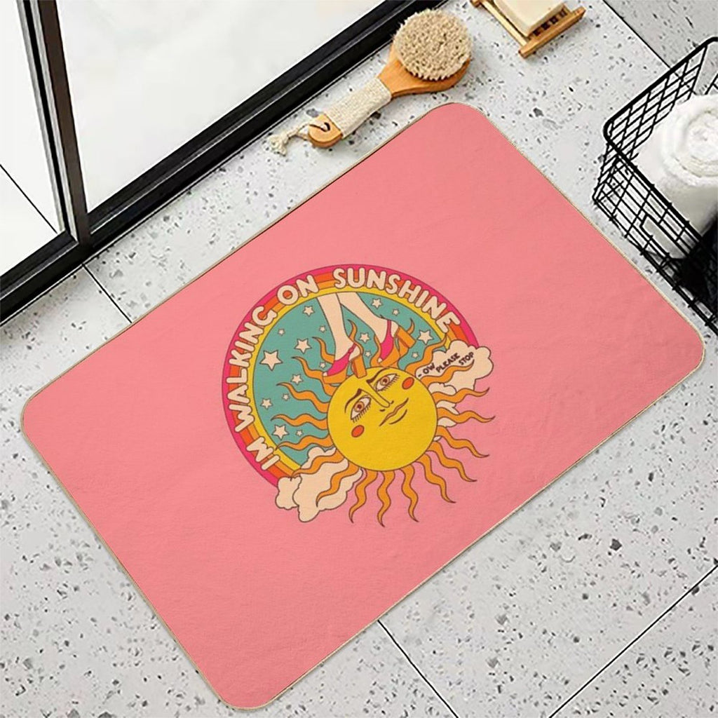 Walking on Sunshine  Versatile Bath Mat