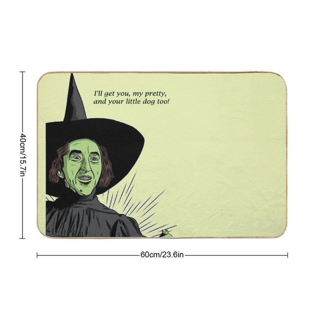 Wicked Witch  Stain-Proof Bath Mat