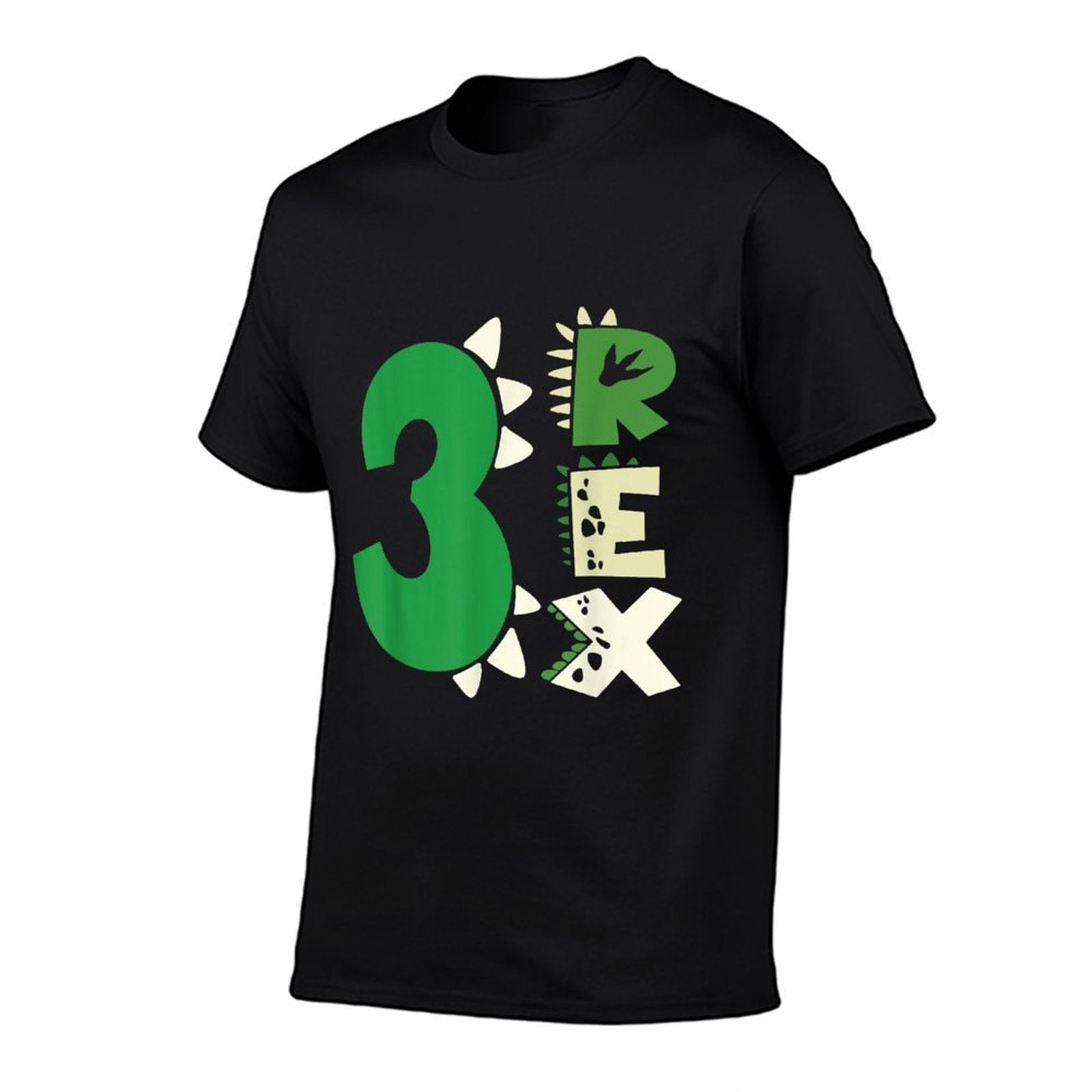 Three Rex Birthday Boy 3rd Dinosaur Birthday T-Rex Birthday  Relaxed-fit T-Shirt