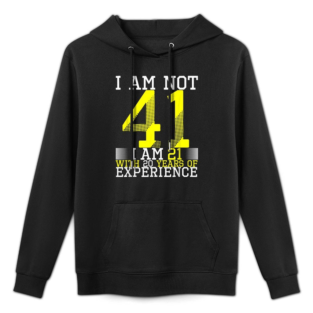41st Birthday Man Woman 41 Year Old Gift Machine Washable Hoodie