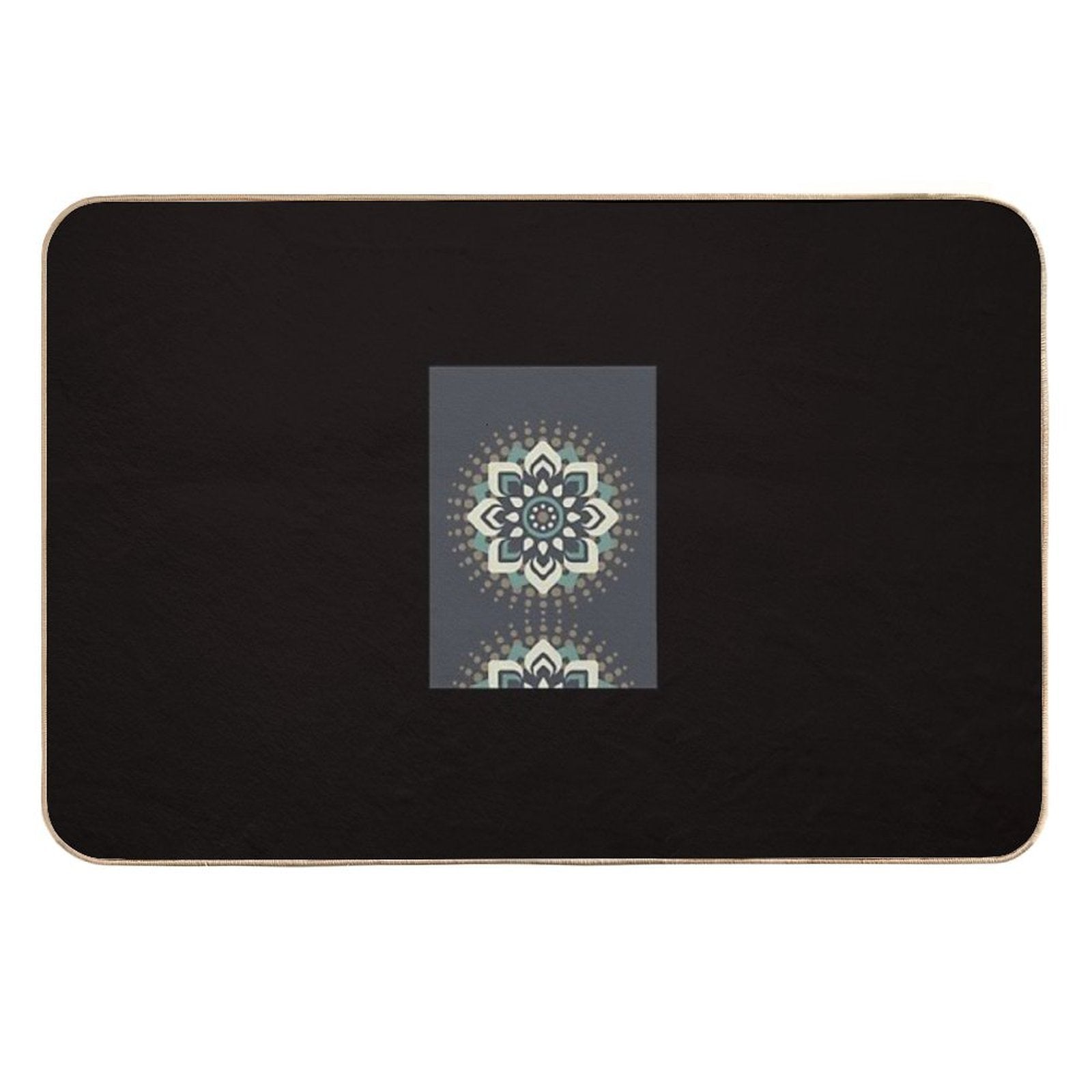 Mandala  Dirt-Trapping Bath Mat