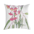 Eucalyptus Caesia Soft Short Plush Fabric Throw Pillow