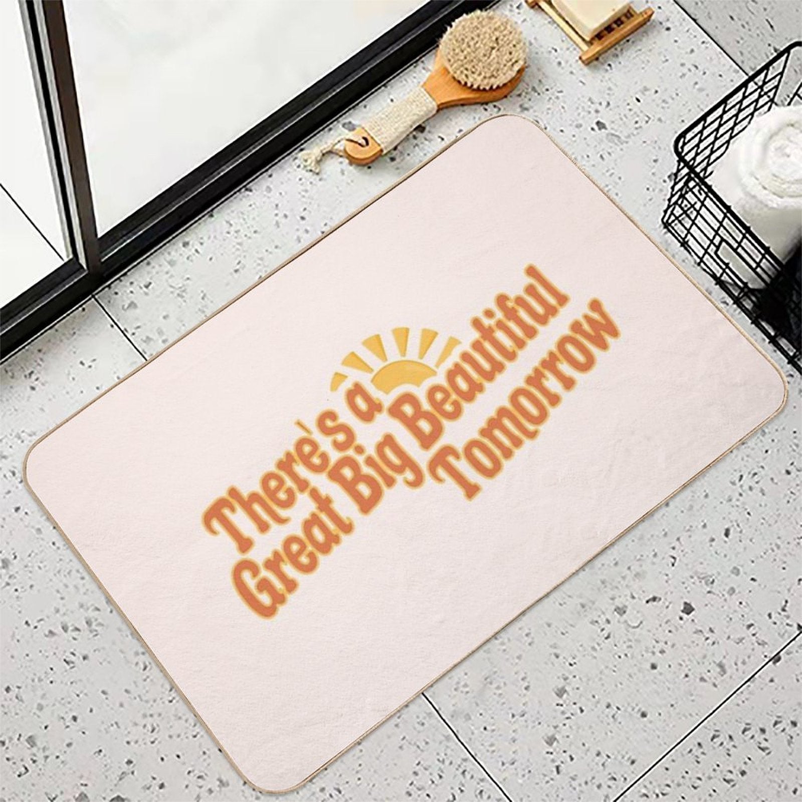 Great Big Beautiful Tomorrow 3  Easy To Clean Bath Mat