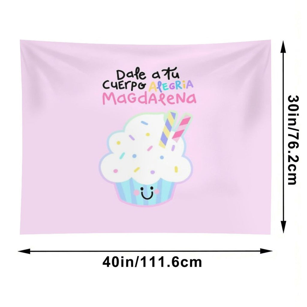 Give Your Body Joy, Cupcake Tapestry