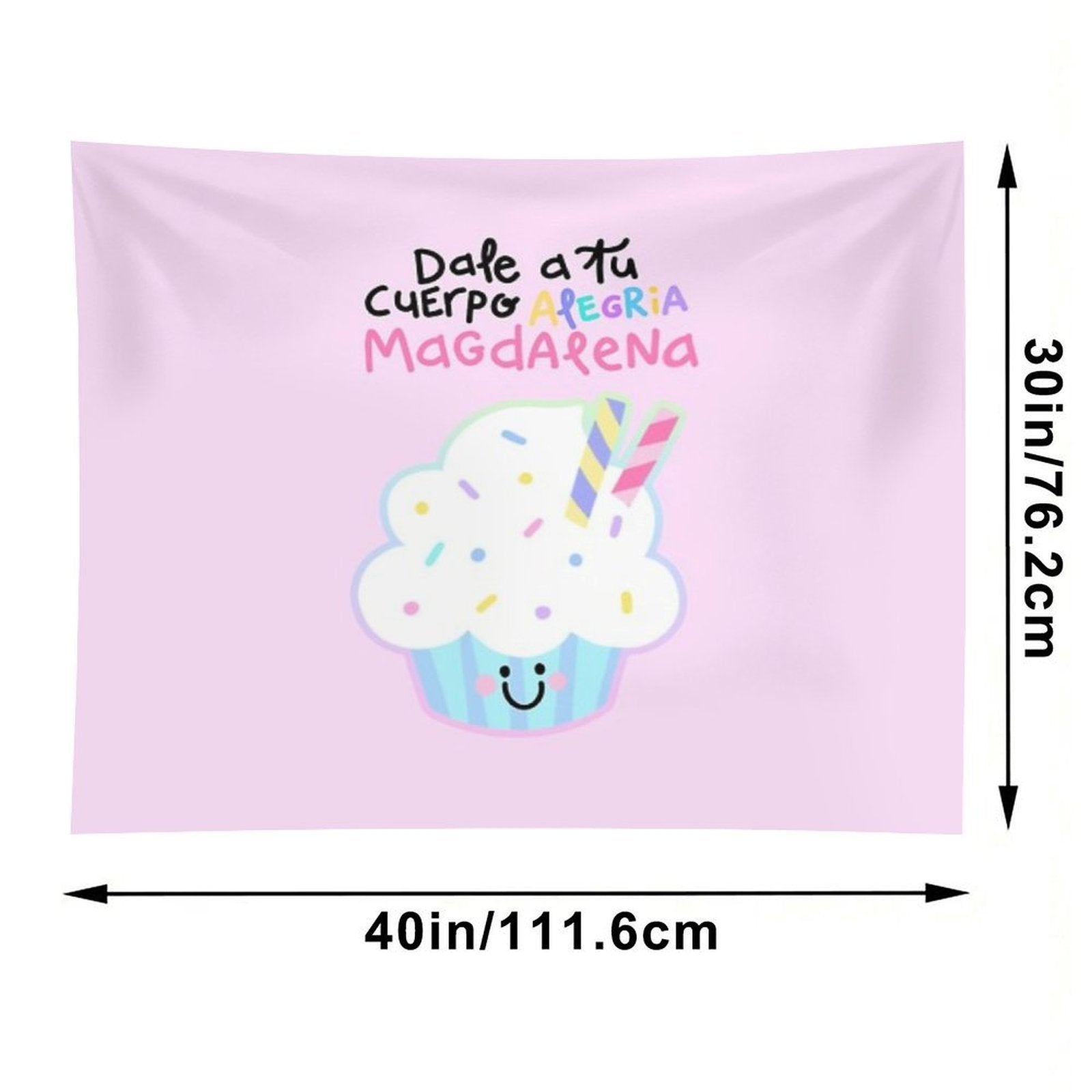 Give Your Body Joy, Cupcake Tapestry