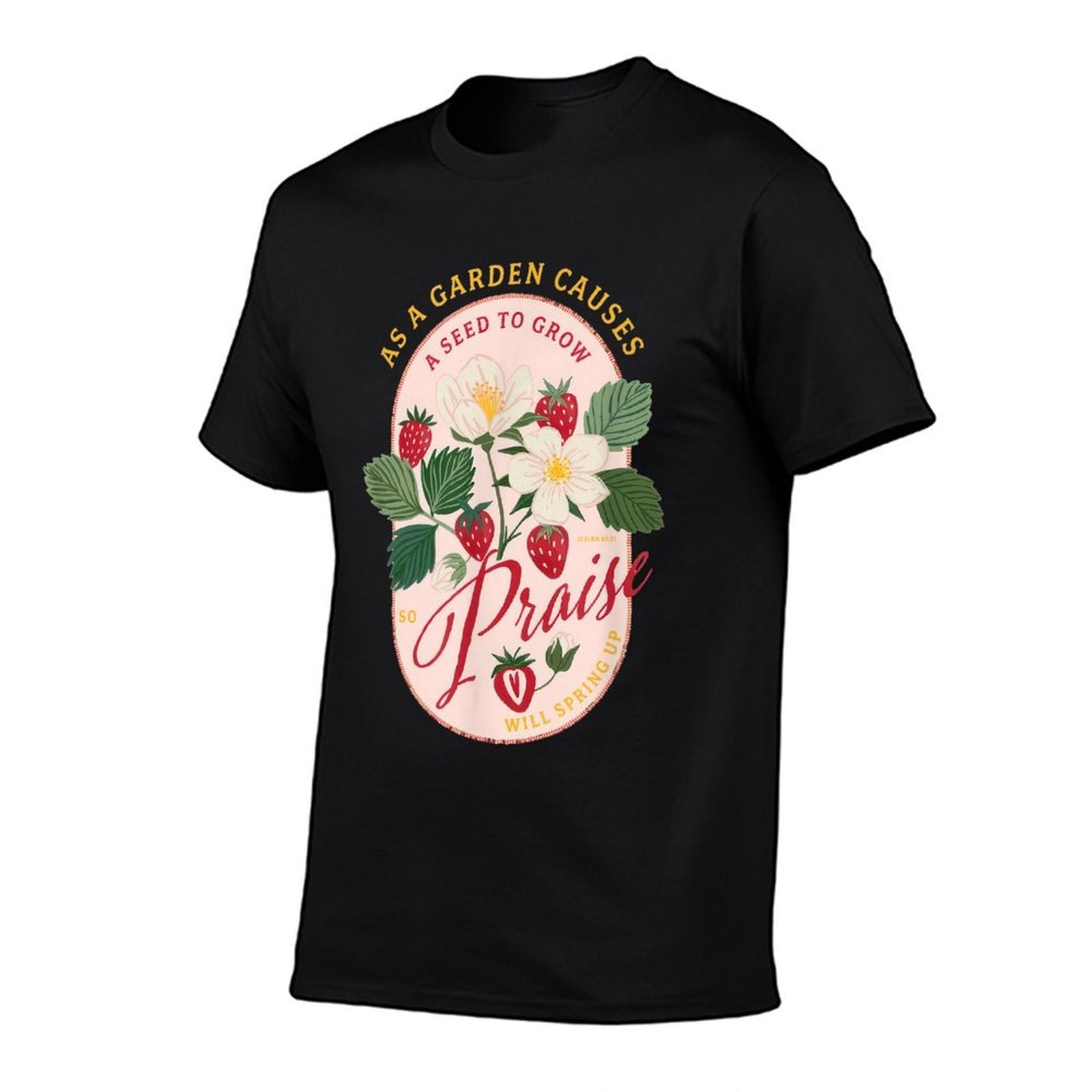Strawberry Faith As A Garden Causes A Seed to Grow  Vintage-inspired T-Shirt