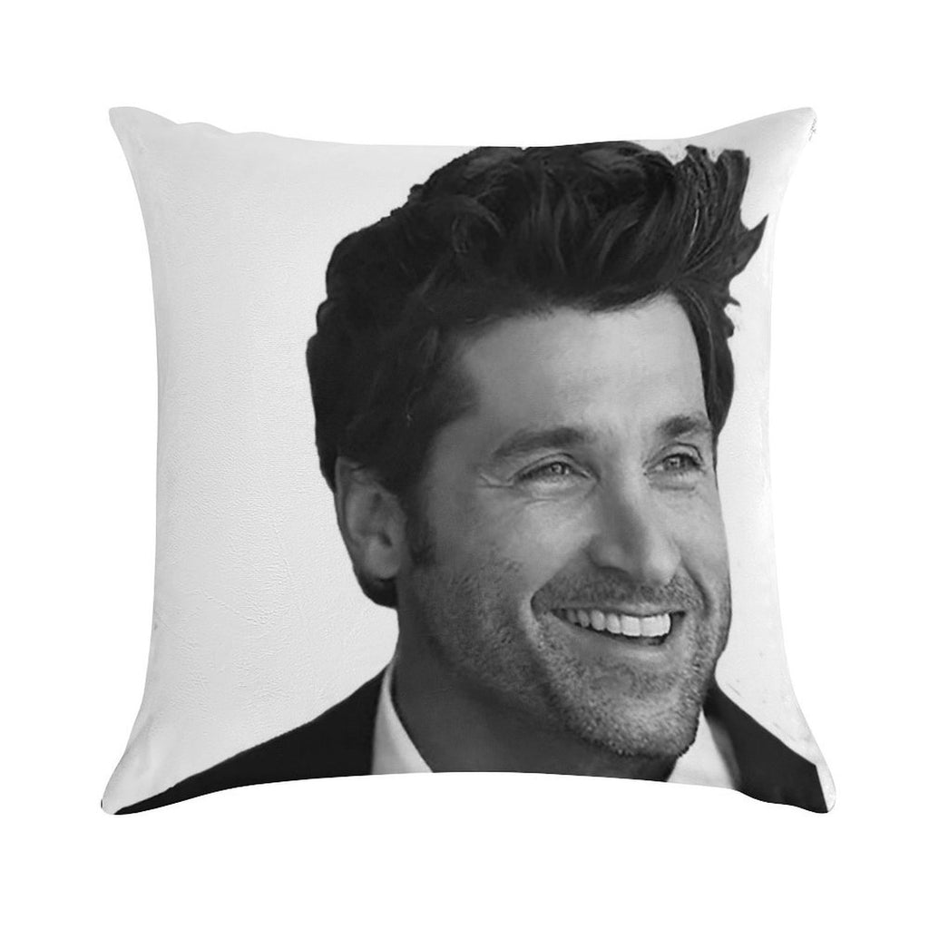 Patrick Dempsey Soft Multiple Sizes Throw Pillow