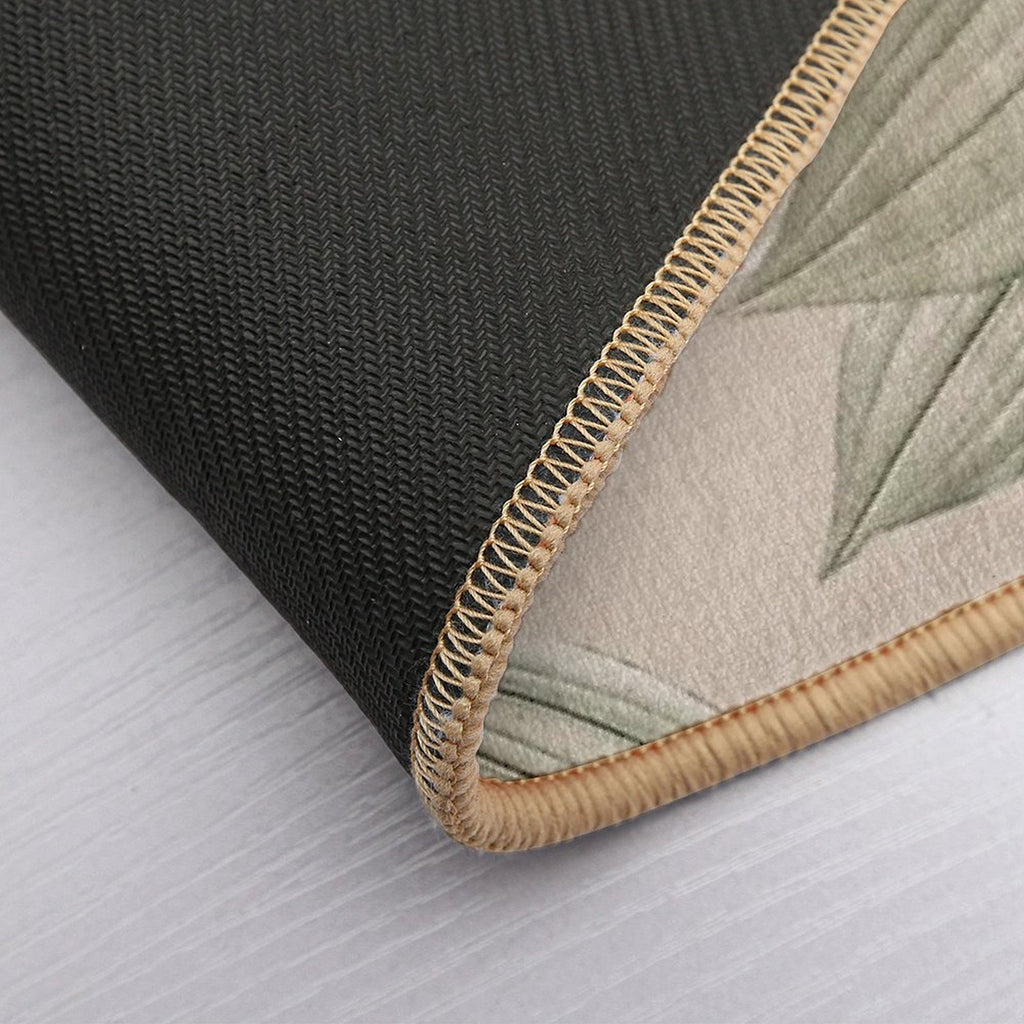 Tropical Leaves  Long-Lasting Bath Mat