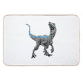 Pretty Girl Blue  Non-Slip Bath Mat