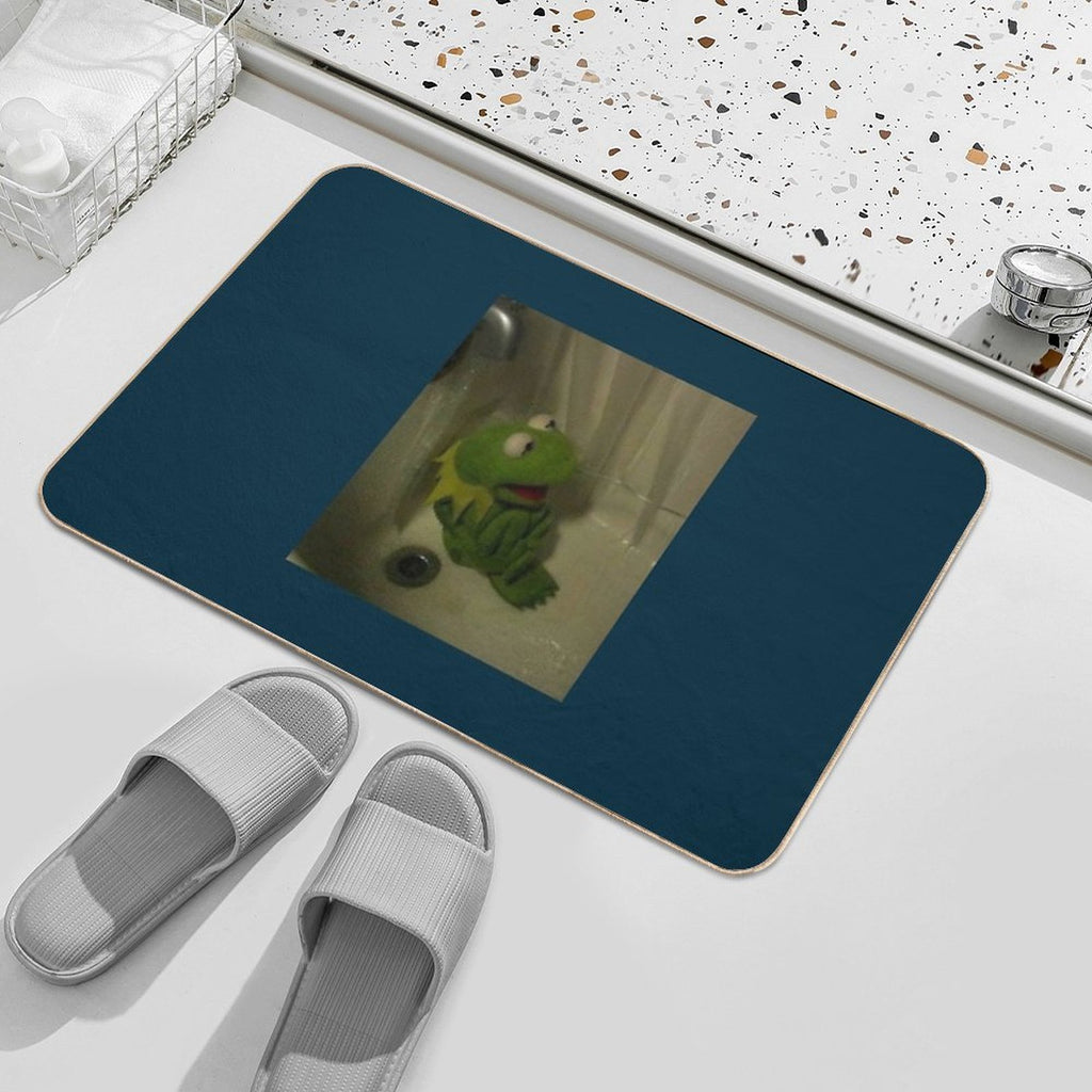 Trippy Skelly  Pet-Safe Bath Mat