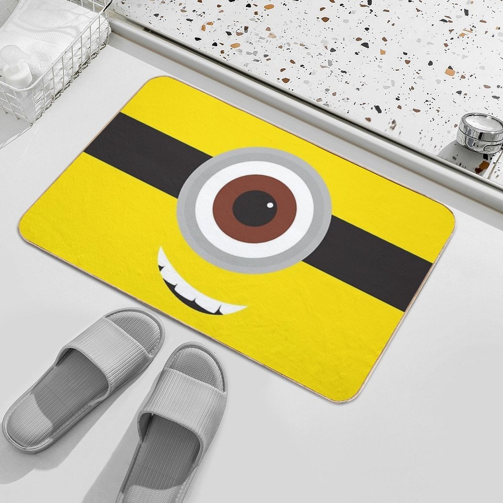 Minion Eye Durable Bath Mat