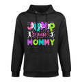 Mommy Jump Birthday Trampoline Party Birthday Jump Squad Moisture-Wicking Hoodie