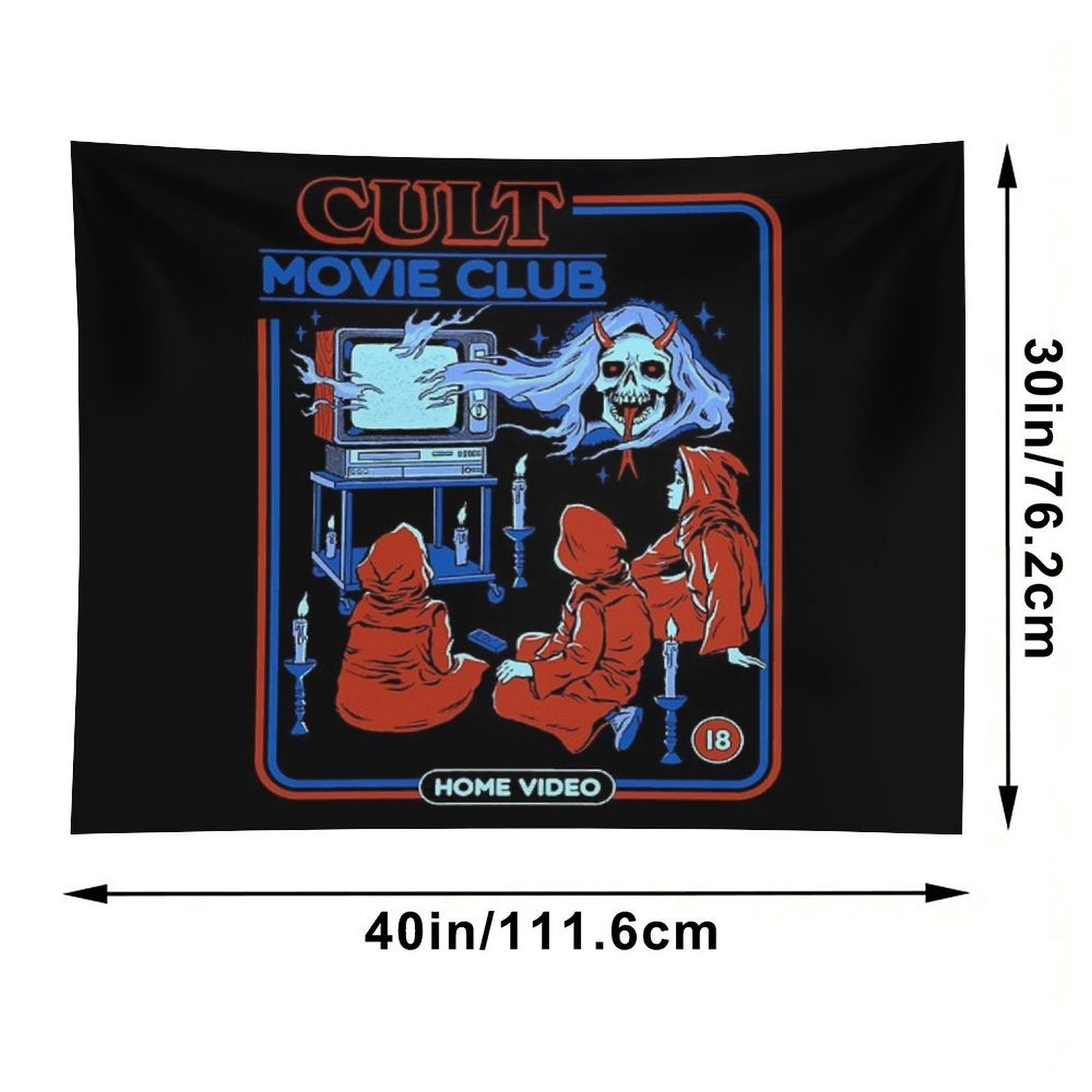 Cult Movie Club Tapestry