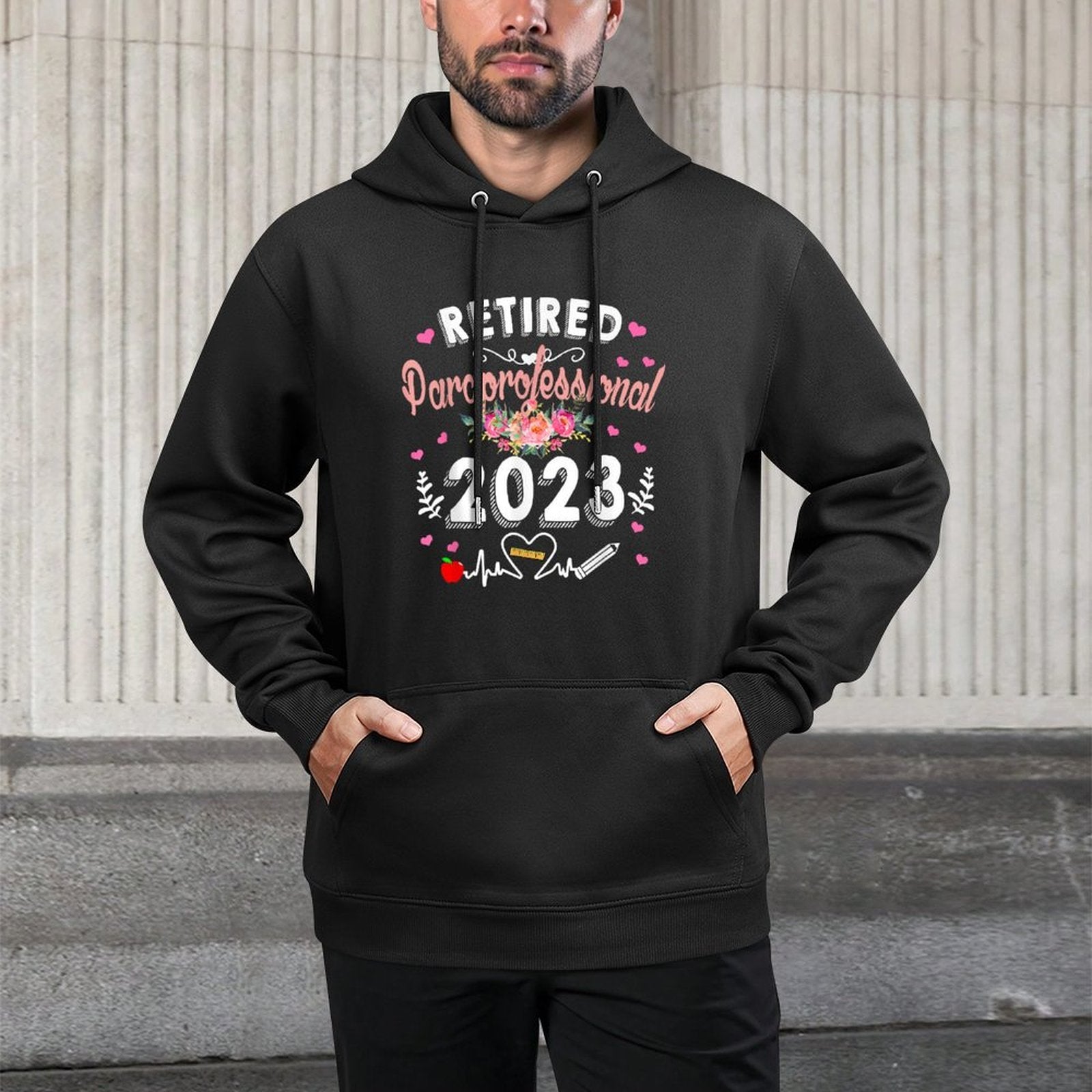 Retired Paraprofessional Class Of 2023 Para Retirement Gifts Pilling-Resistant Hoodie