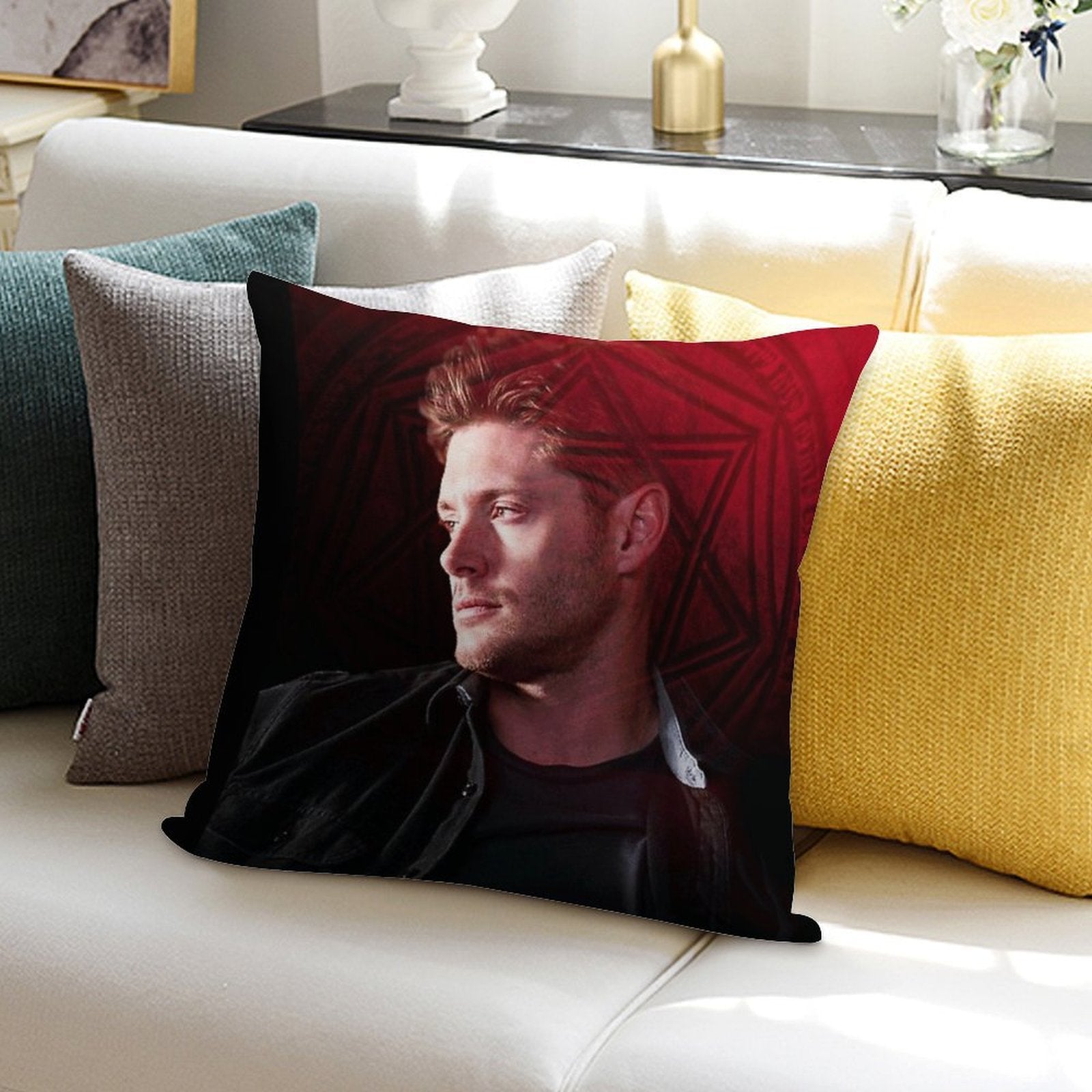 It's Where My Demons Hide Soft Decorative Cover Throw Pillow