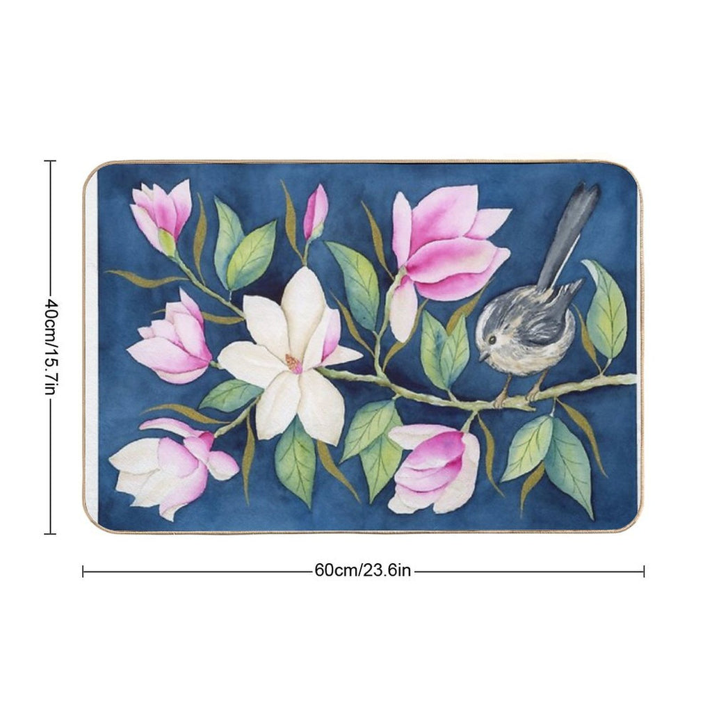 Magnolia  Fade-Resistant Bath Mat