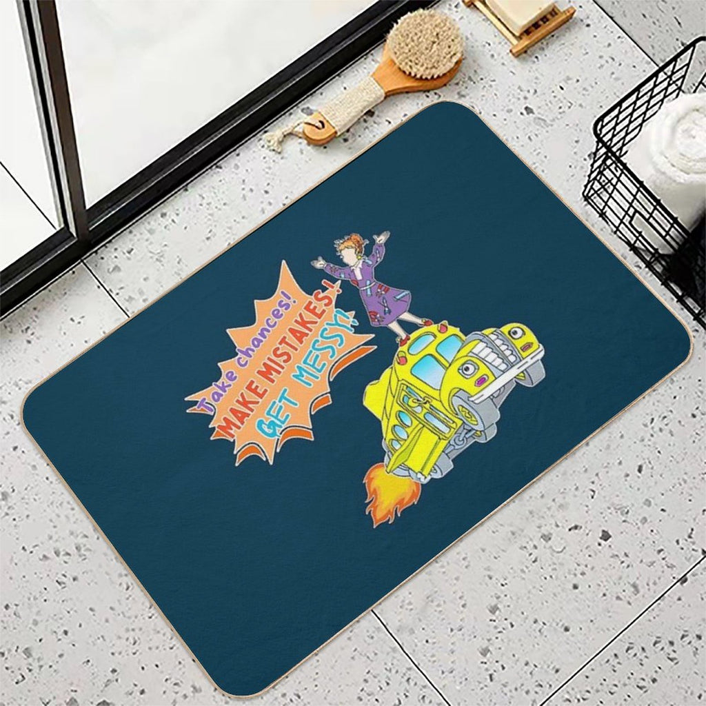 Listen to Miss Frizzle  Toxin-Free Bath Mat